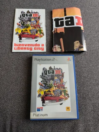 Lote 3 Juegos PS2: GTA Vice City, GTA III, GTA San