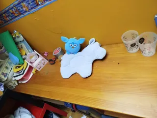 Dormitorio tren infantil. Madera maciza natural.