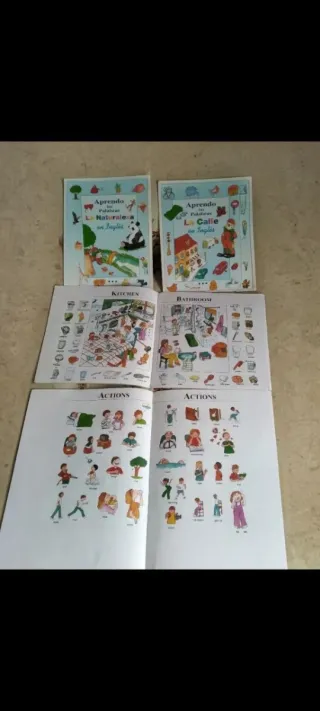Libro infantil de inglés