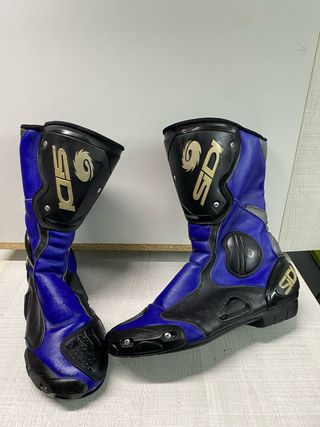 Botas Sidi Moto Carretera Azul/Negro