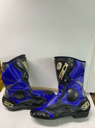 Botas Sidi Moto Carretera Azul/Negro