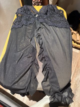 Conjunto Lenceria Negro Encaje