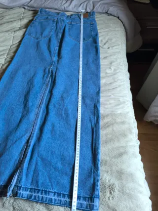 Falda vaquera larga Talla S