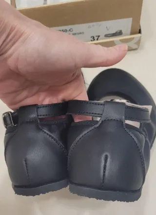 Merceditas FlexiNens Talla 37 barefoot