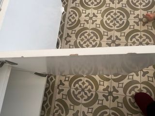 Mueble aparador blanco cristal Ikea