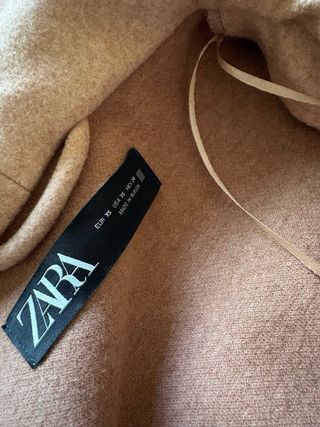 Abrigo Zara Rosa Talla XS