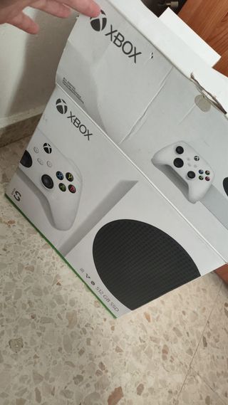 Xbox Series S Blanca + Mando