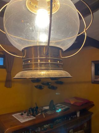 Lámpara colgante estilo náutico