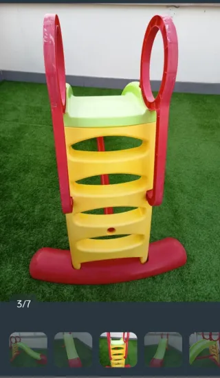 Tobogán infantil para jardín