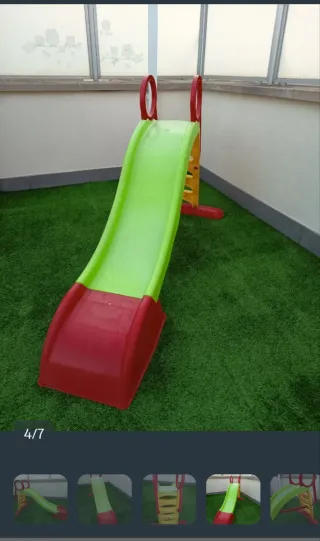 Tobogán infantil para jardín