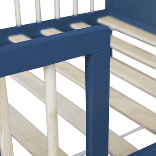 CAMA INFANTIL LIT08BF 190x90CM AZUL OSCURO