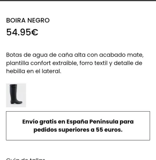 Botas de agua azul marino mujer