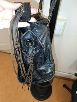 Borsetta Balenciaga Pelle Marrone