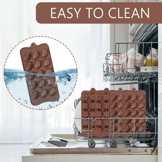 Moldes Silicona Chocolate Pascua Flores Abejas