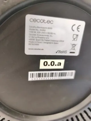 Cecotec Freidora de Aire