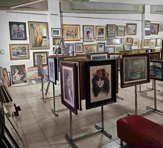 FRANCESC OLIVER FRADERA OLEO VENDEDORAS CANARIAS