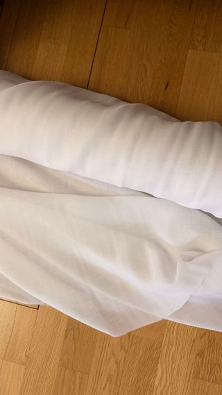 Visillo blanco por metros