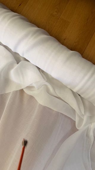 Visillo blanco por metros