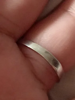 Sortija Oro Blanco 18K con Brillante, MACIZO .