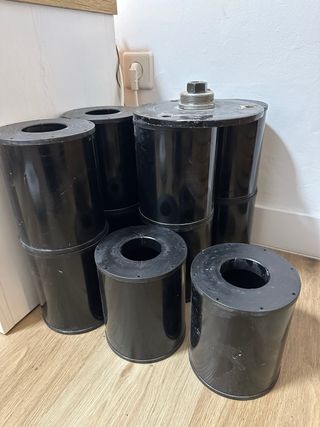 Escalera caracol desmontable