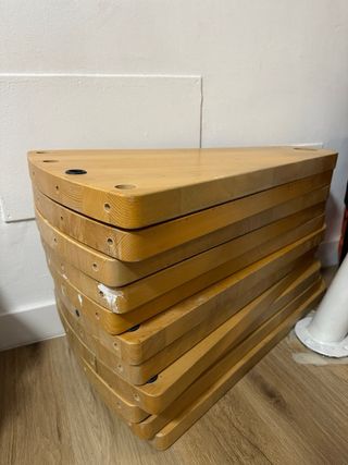 Escalera caracol desmontable