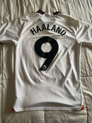 Camiseta Manchester City Haaland 23/24 Segunda Equ