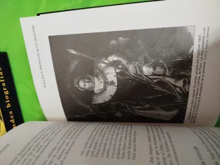 Libro antiguo biografía lote historia