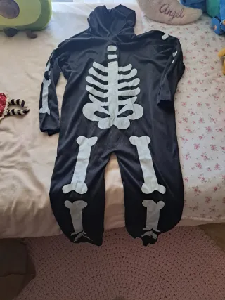 Disfraz esqueleto niño 9/10 años