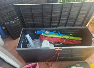 Baúl Almacenaje Exterior/Interior negro