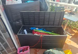 Baúl Almacenaje Exterior/Interior negro