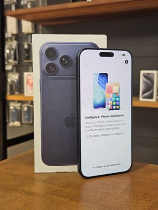 IPHONE 17 PRO MAX 512GB AZUL BAT. 100% - 65 CICLOS