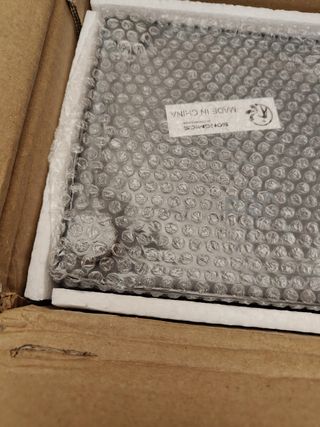 Paragüero de metal cuadrado