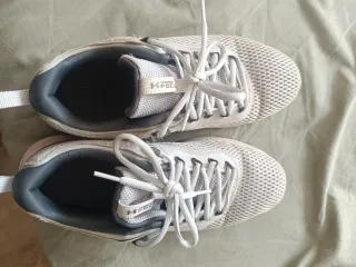 Zapatillas Under Armour Hombre Gris/Blanco