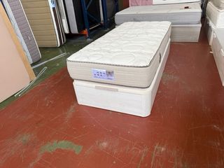 CANAPE Y COLCHON FLEX PARAÍSO VISCO 90x190