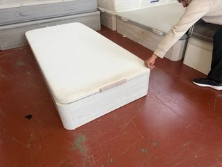 CANAPE Y COLCHON FLEX PARAÍSO VISCO 90x190