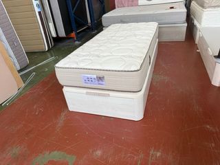 CANAPE Y COLCHON FLEX PARAÍSO VISCO 90x190