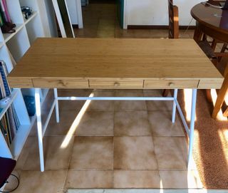 Escritorio Bambú y Metal