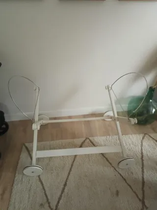 Moisés mimbre vestiduras hechas mano