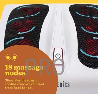 Masajeador eléctrico para pies con calor - Homedic
