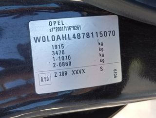 Capot opel astra h ber. edition 480031