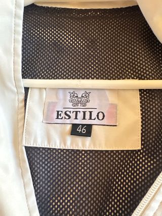 Cazadora beige señora talla 42