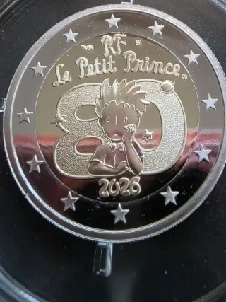 Francia 2026 2€ El Principito 2026 RF proof