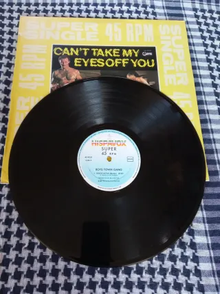 Maxi Single Boys Town Gang - Can't Take My Eyes Of