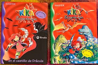 Dos libros de Kika superbruja