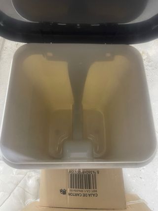 Cubo basura pedal gris 30L