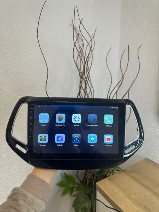 Pantalla radio de coche para Jeep Compass