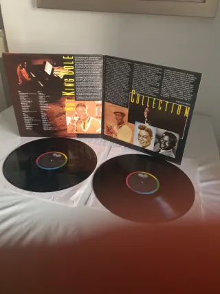Nat King Cole 2 LP Collection Capitol 1990 Jazz
