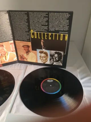 Nat King Cole 2 LP Collection Capitol 1990 Jazz