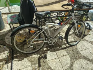 Bicicleta BTWIN Original Gris