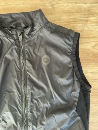 Chaleco cortavientos ciclismo AGU mujer